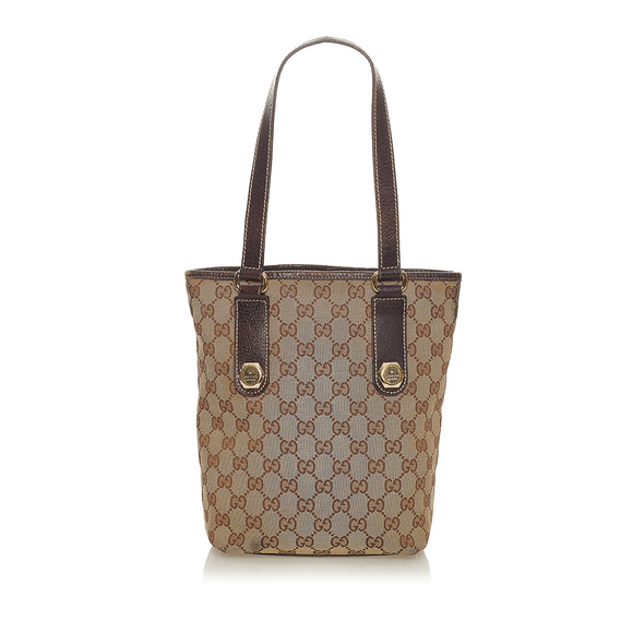 Pre-Loved Gucci GG Canvas Charmy Tote Bag - Picture 3 of 9